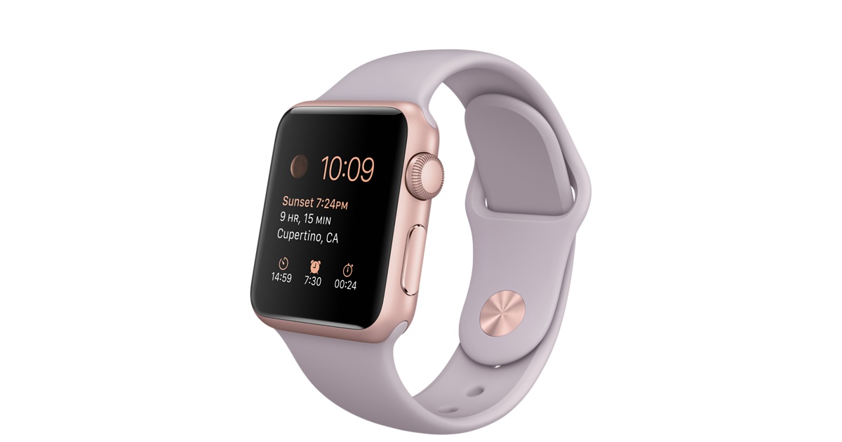 target market of apple watch